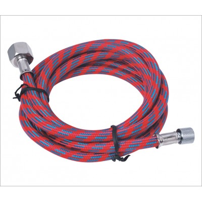 Braided air hose with 1/8"or 1/4" connectors